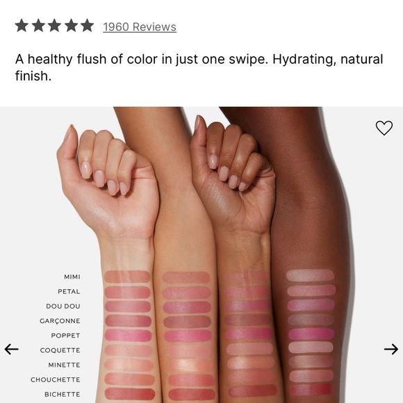 Westman Atelier Baby Cheeks Blush Stick - Bichette - red berry - Picture 5 of 7